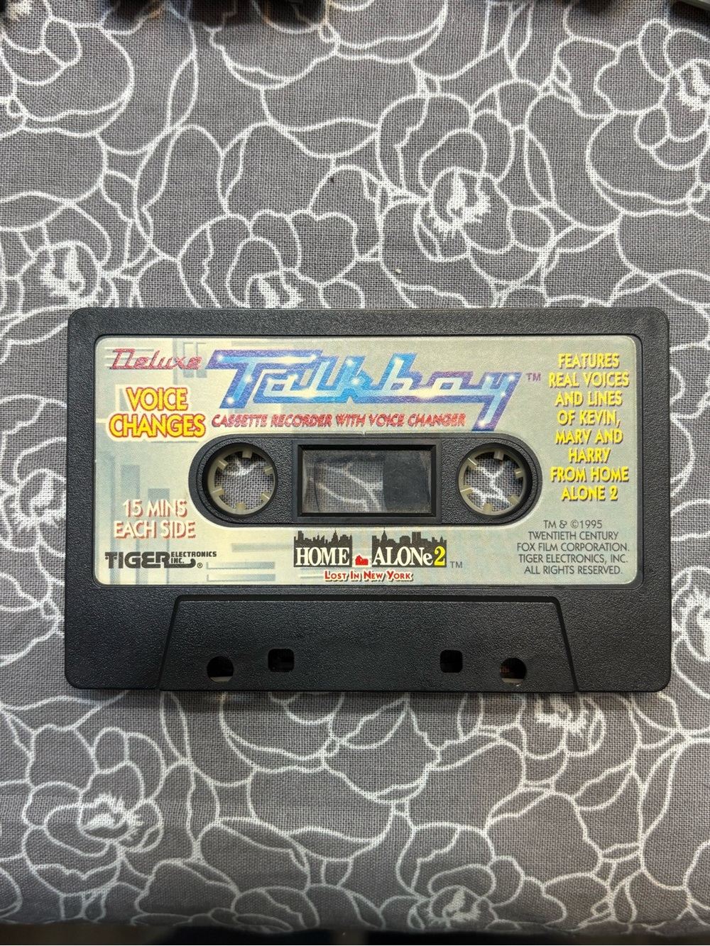 Home Alone 2 Original Deluxe Talkboy Cassette Tape